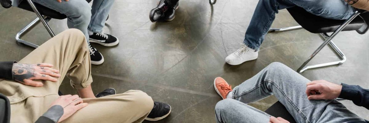 group meets during rehab in Smyrna, Tennessee