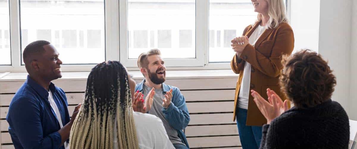 Supportive group therapy during rehab in Murfreesboro, TN.