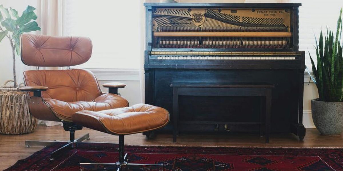 an empty therapist chair and in a recovery treatment center