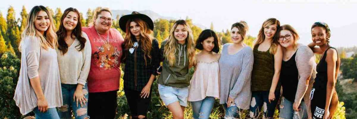 A group of woman form an everlasting relationship during their outpatient program for substance abuse
