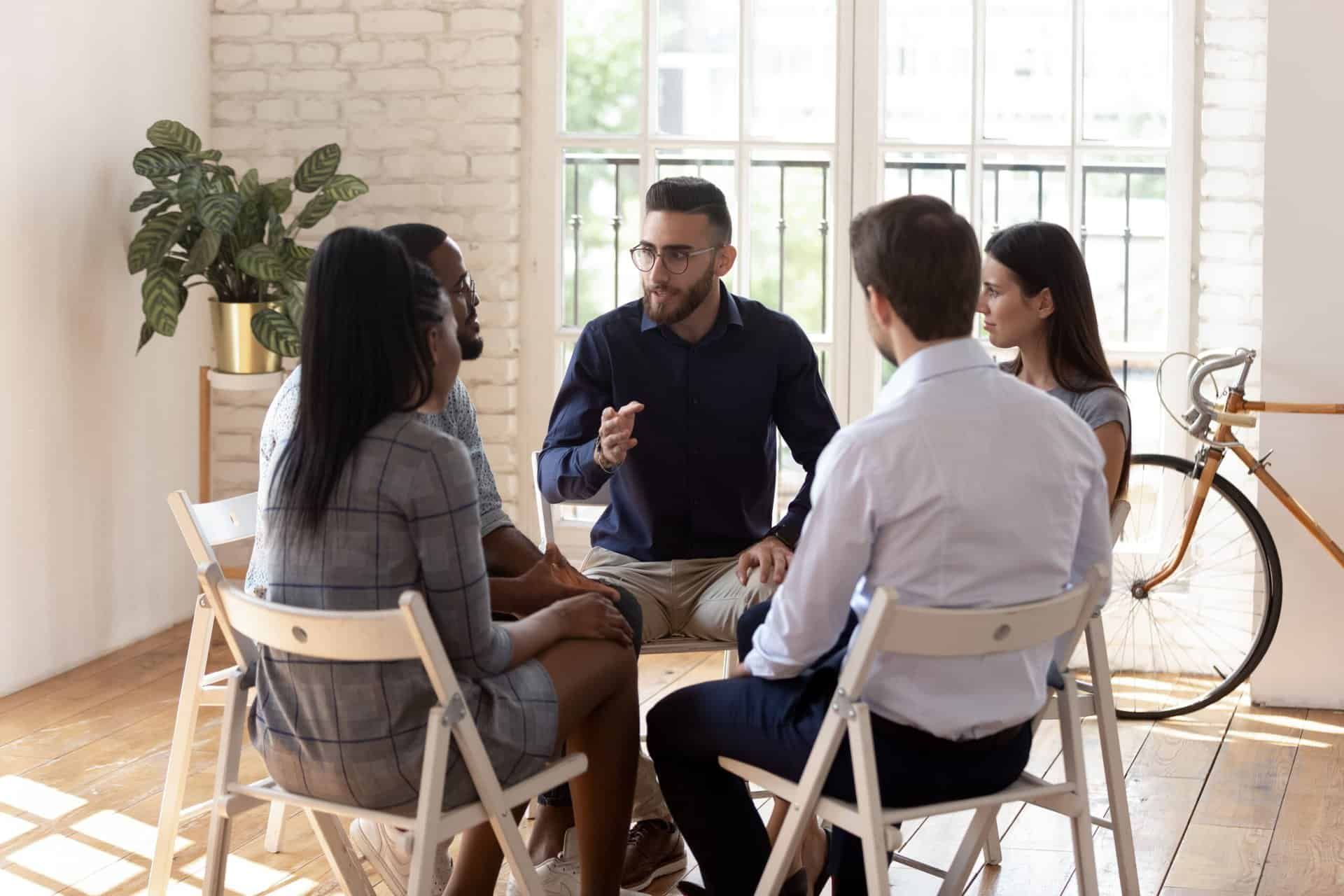 group therapy during drug and alcohol rehab in Brentwood, TN
