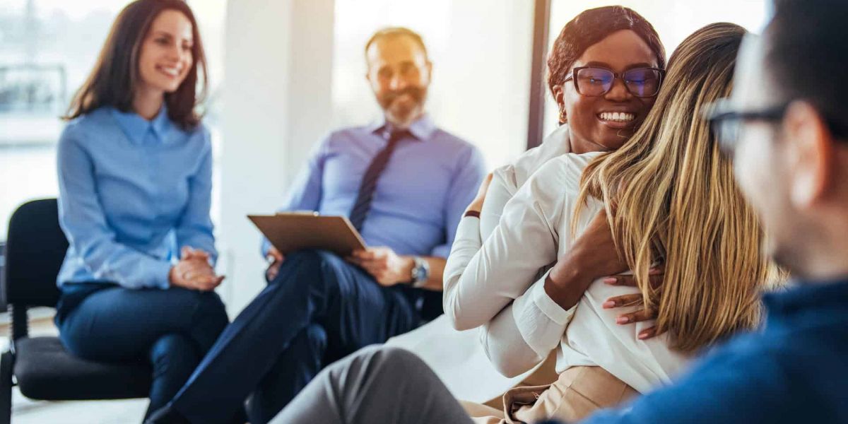 Murfreesboro TN group therapy session through Freeman Recovery Center.