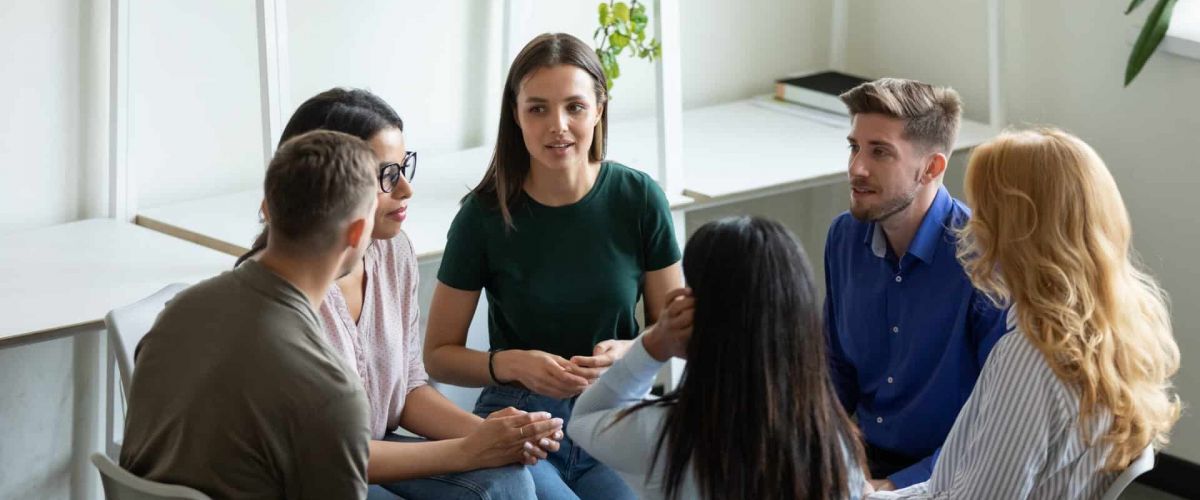 group therapy during detox program in Nashville