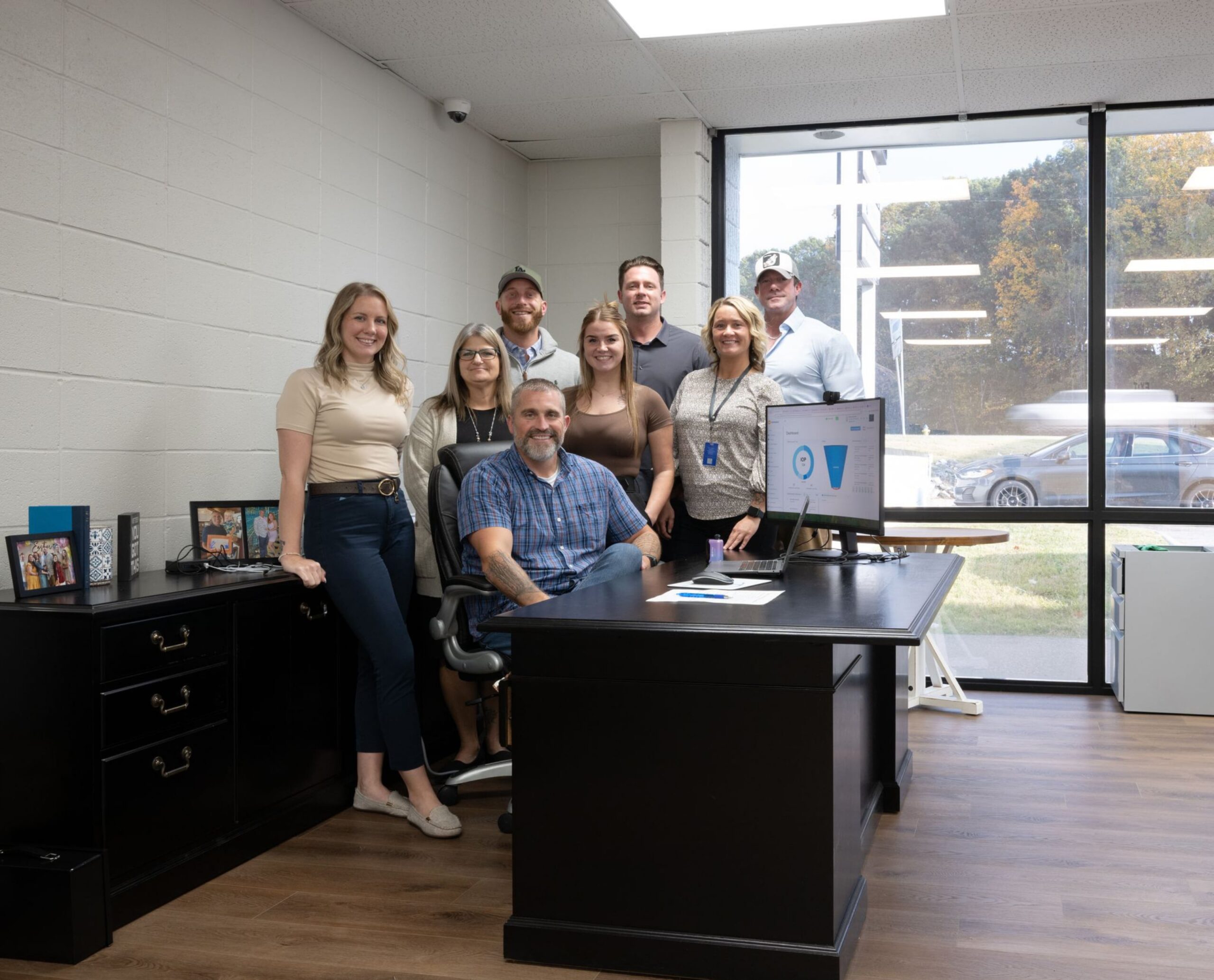 Staff members at Freeman Recovery Center in Dickson, Tennessee